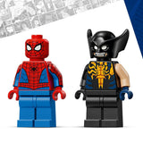LEGO MARVEL OMUL PAIANJEN IN MASINA VS WOLVERINE VENOMIZAT 76336