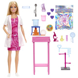 BARBIE SET DE JOACA PAPUSA BARBIE FACE CARIERA OM DE STIINTA