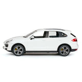 MASINA CU TELECOMANDA PORSCHE CAYENNE TURBO ALB CU SCARA 1 LA 14