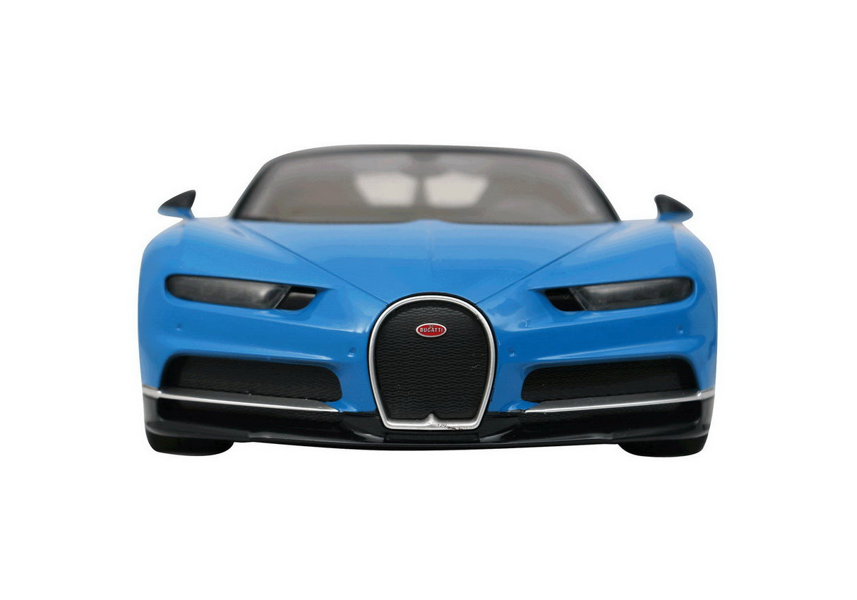 MASINA CU TELECOMANDA BUGATTI CHIRON ALBASTRU SCARA 1 LA 14