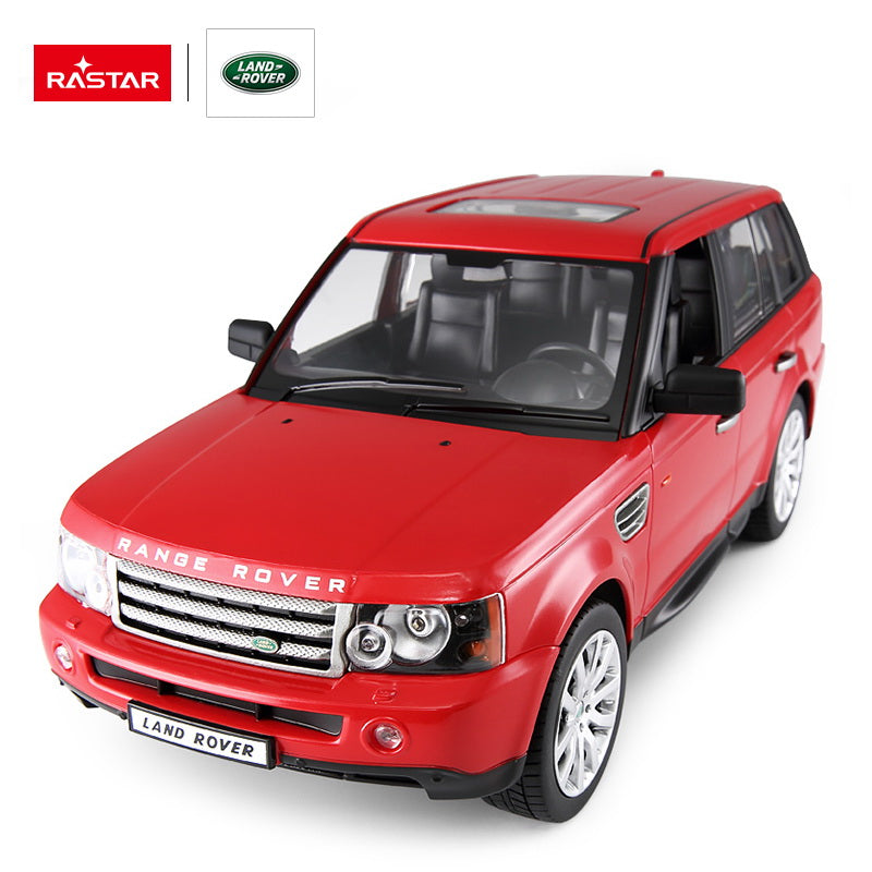 MASINA CU TELECOMANDA RANGE ROVER SPORT ROSU CU SCARA 1 LA 14