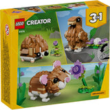 LEGO CREATOR HAMSTER ADORABIL CU O FLOARE 31376