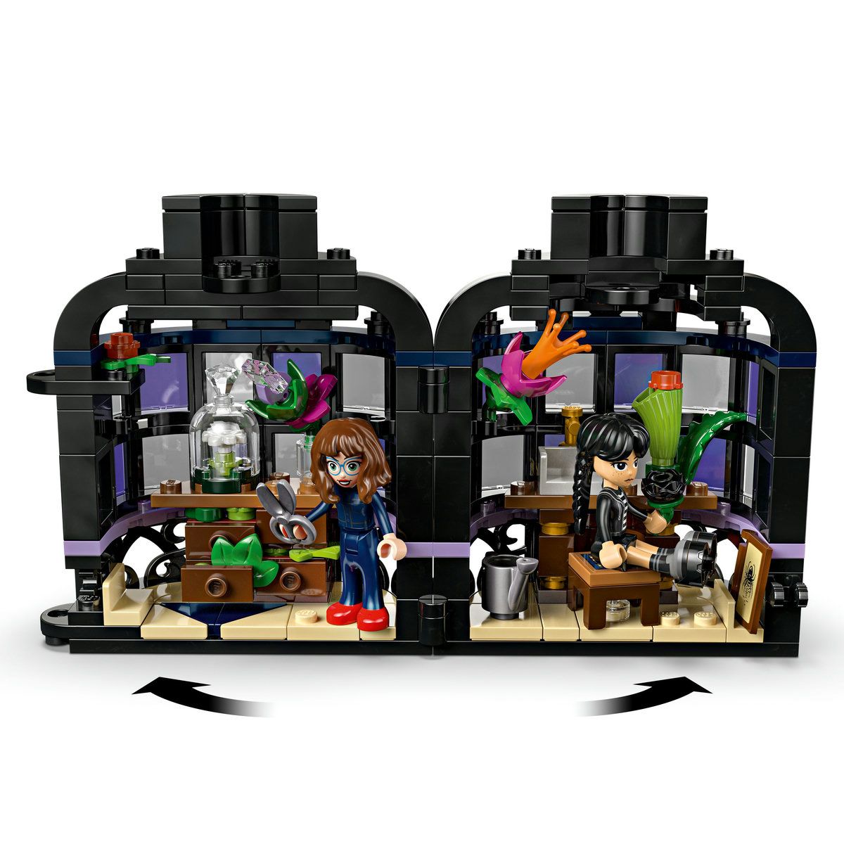 LEGO WEDNESDAY FLOARE DE DALIE NEAGRA 76784