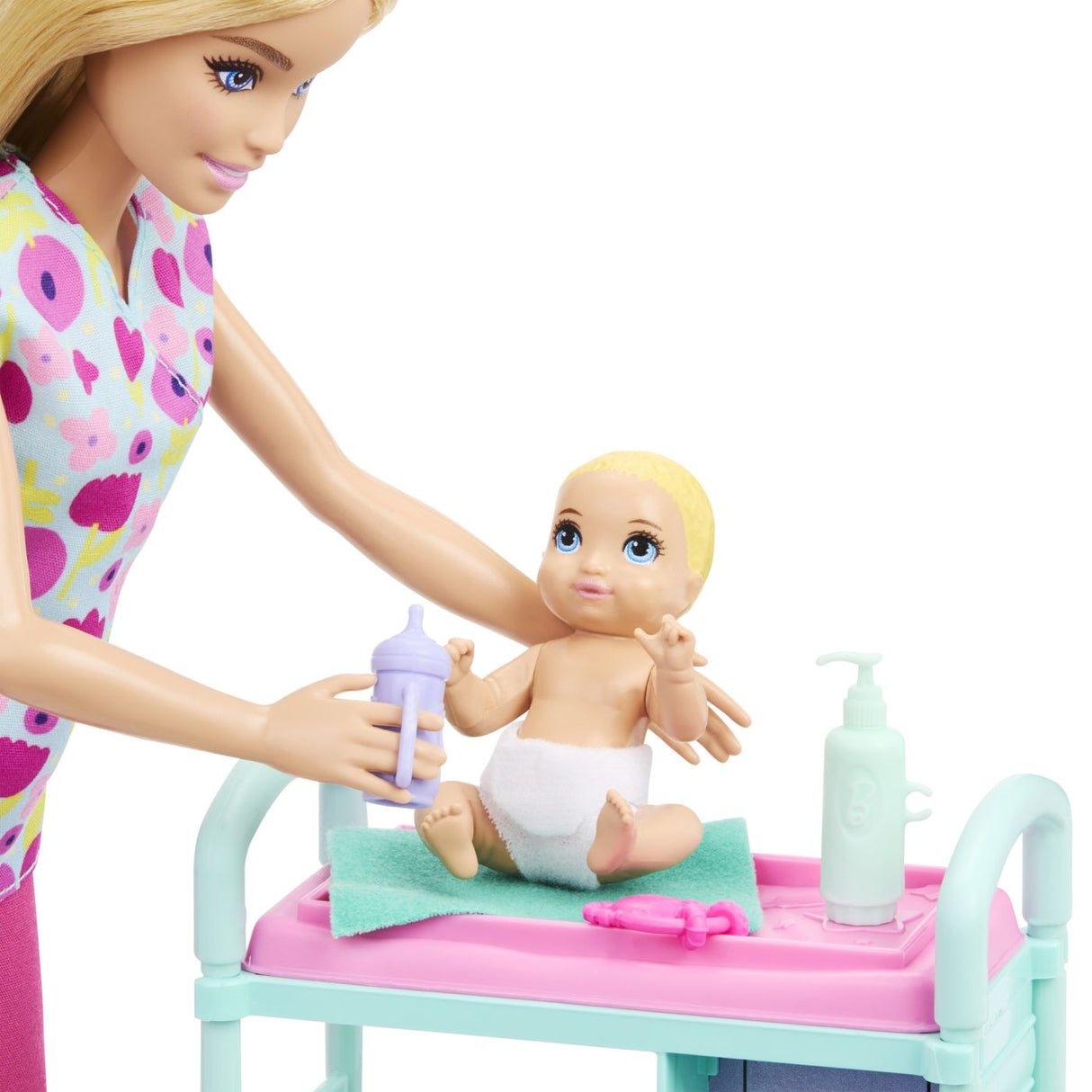 BARBIE YOU CAN BE ANYTHING PAPUSA DOCTOR PEDIATRU CU ACCESORII