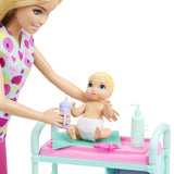 BARBIE YOU CAN BE ANYTHING PAPUSA DOCTOR PEDIATRU CU ACCESORII