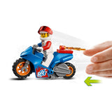 LEGO CITY MOTOCICLETA DE CASCADORIE-RACHETA 60298
