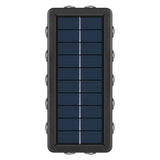 Lampa Solara, Flippy, 8+4 LED, Lumina Alba/Calda, din ABS+PC, 8 x 17.7 x 3.7 cm, Negru