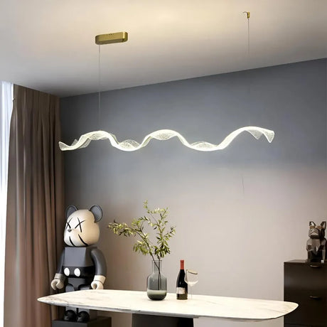 Lustra Led Suspendata Ami, Liniara, Lumina Rece/Calda/Neutra - vivimall.ro