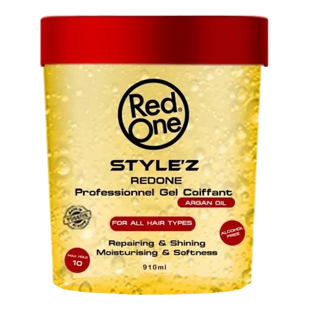 Gel de Păr RED ONE Style'Z [Ulei de Argan] 300ml - Fixare superioară