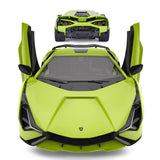 MASINUTA CONSTRUIBILA CU TELECOMANDA LAMBORGHINI SIAN FKP 37 SCARA 1 LA 18