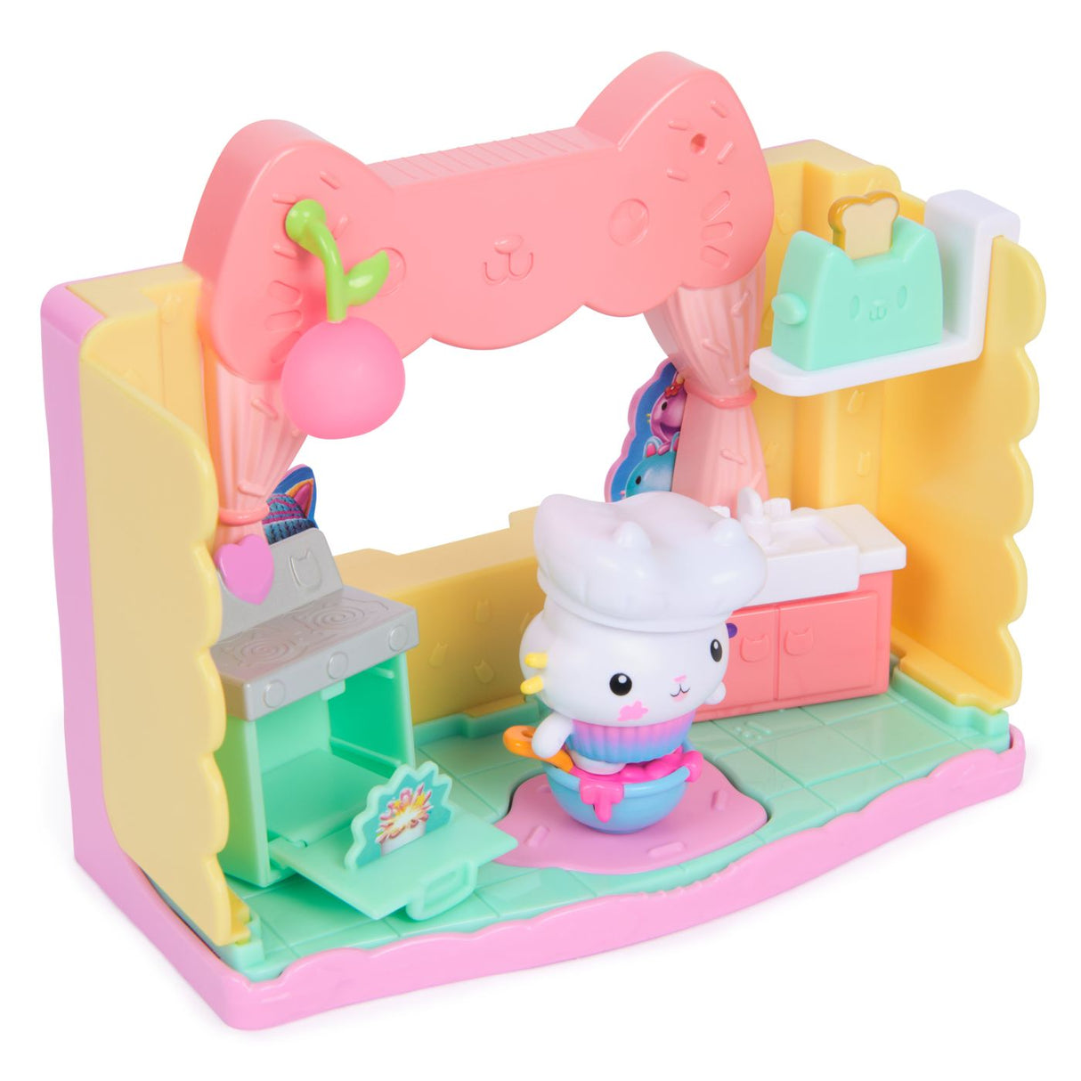 GABBYS DOLLHOUSE FILMUL BUCATARIA MAGICA A LUI CAKEYS CU FIGURINE SI ACCESORII