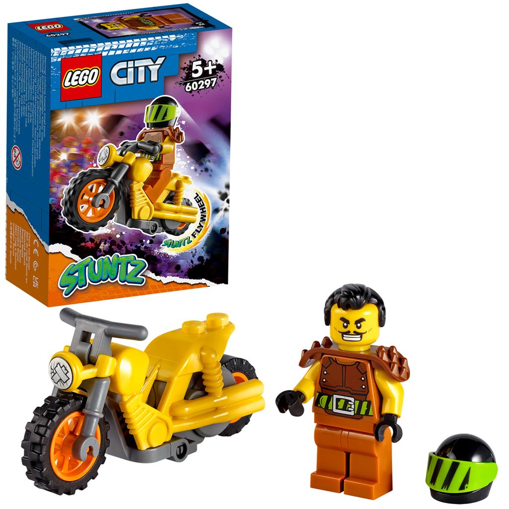 LEGO CITY MOTOCICLETA DE CASCADORIE PENTRU IMPACT 60297