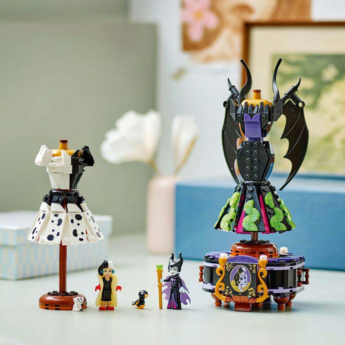 LEGO DISNEY ROCHIILE LUI MALEFICENT SI CRUELLA DE VIL 43262