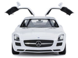 MASINA CU TELECOMANDA MERCEDES-BENZ SLS ALB SCARA 1 LA 14