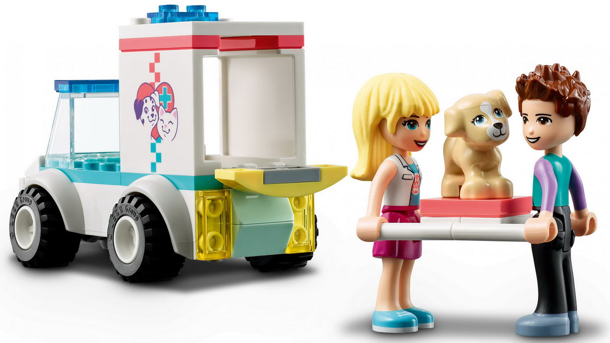 LEGO FRIENDS AMBULANTA CLINICII ANIMALUTELOR 41694