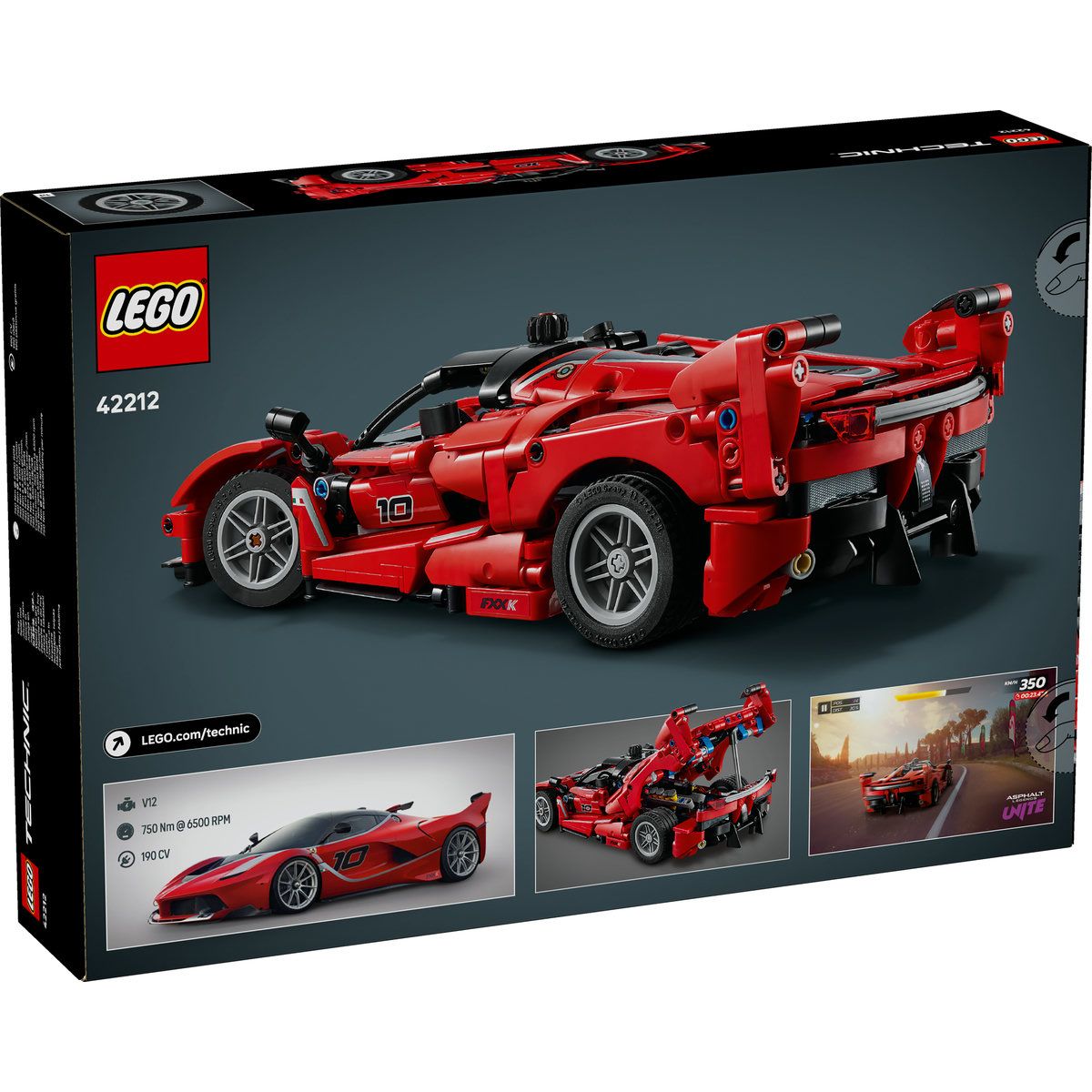 LEGO TECHNIC FERRARI FXX K 42212