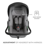 SCOICA AUTO KINDERKRAFT I-LITE 40-87 CM, GREY