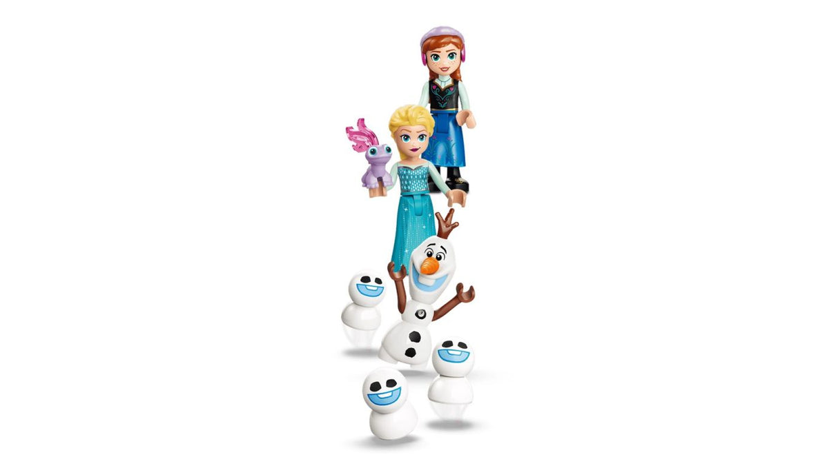LEGO DISNEY FROZEN AVENTURA CU SANIA PE SINE LA CASTELUL DE GHEATA  AL ELSEI 43281