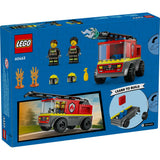 LEGO CITY CAMION DE POMPIERI CU SCARA 60463