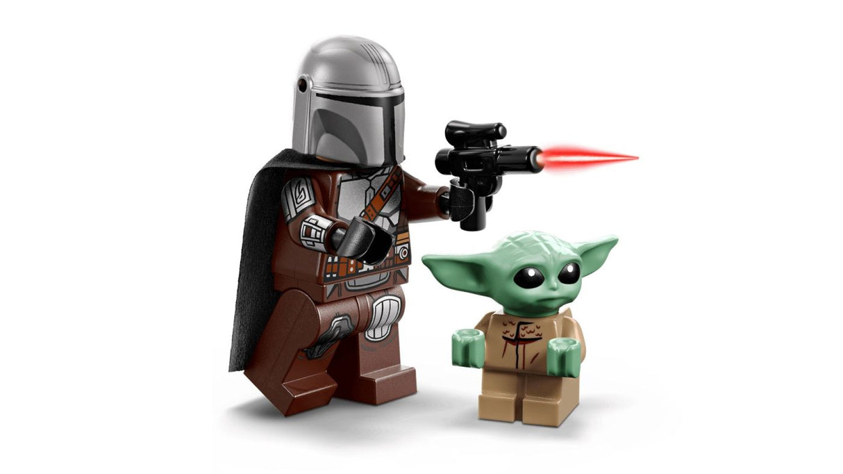 LEGO STAR WARS MOTOCICLETA RAPIDA A LUI MANDALORIAN SI GROGU 75436