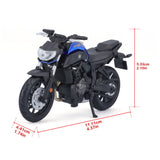 MAISTO MOTOCICLETA METALICA EDITIE SPECIALA YAMAHA MT07 SCARA 1 LA 18