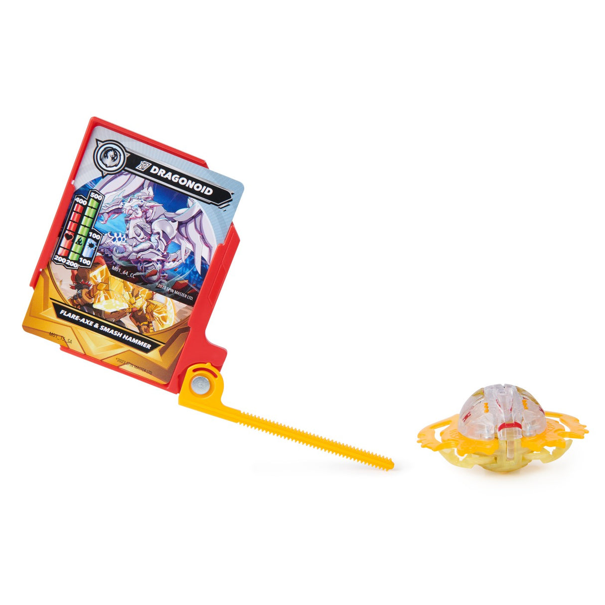 BAKUGAN SET DE LUPTA BRUISER, DRAGONOID, HAMMERHEAD, TITANIUM DRAGONOID SI NILLIOUS