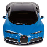 MASINA CU TELECOMANDA BUGATTI CHIRON ALBASTRU CU SCARA 1 LA 24