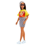 PAPUSA BARBIE FASHIONISTA BRUNETA CU SUVITE BLONDE