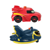 FISHER PRICE BATWHEELS SET 2 MASINUTE CU LUMINI REDBIRD SI BATWING SCARA 1:55