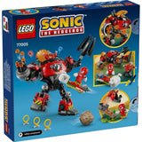 LEGO SONIC KNUCKLES VS DR EGGMAN SI ROBOTUL EGG CRUSHER 77005