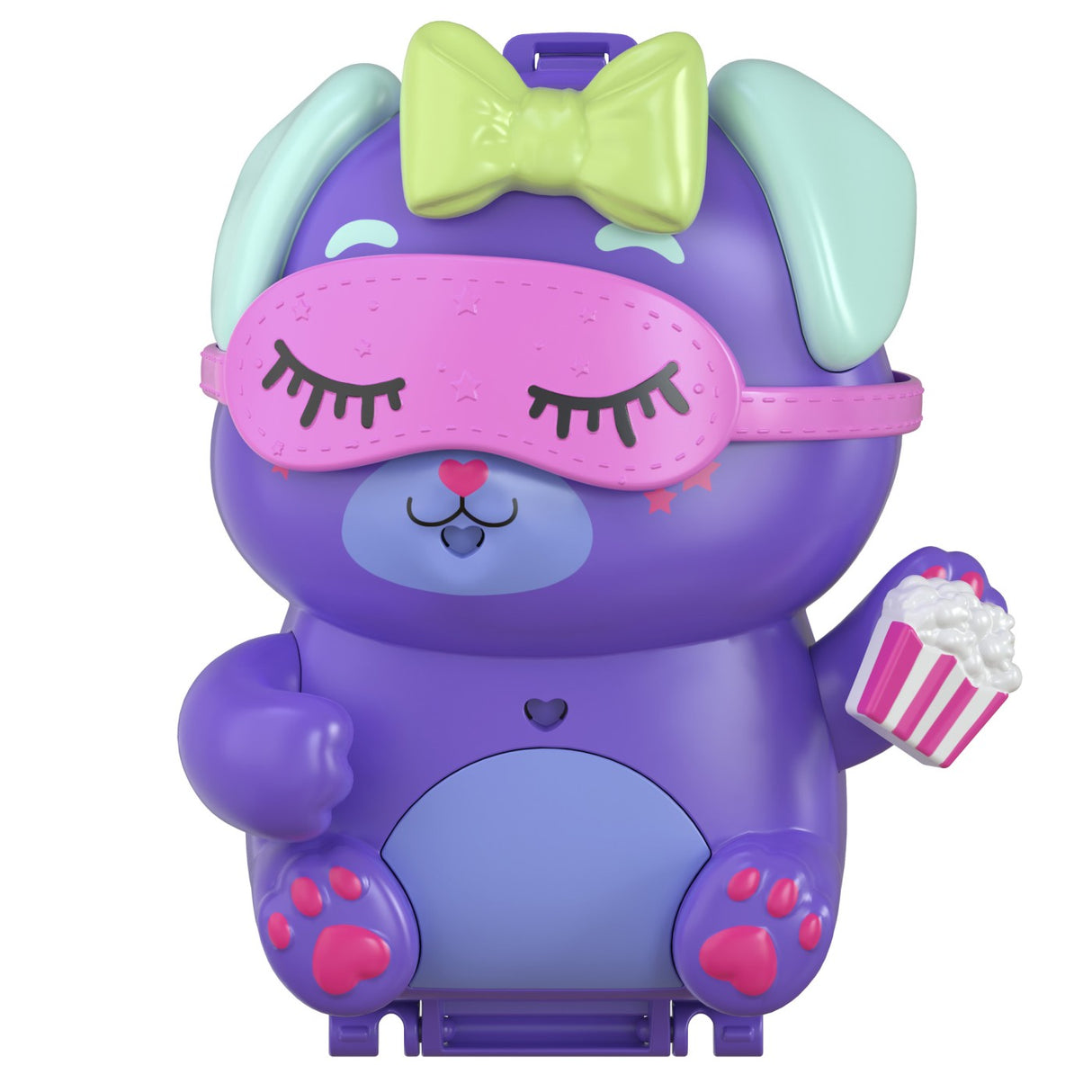 POLLY POCKET SET GENTUTA ANIMALUT CATELUS IN PIJAMA CU ACCESORII