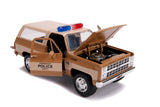 MACHETA METALICA 1980 CHEVY POLICE K5 SCARA 1 LA 24