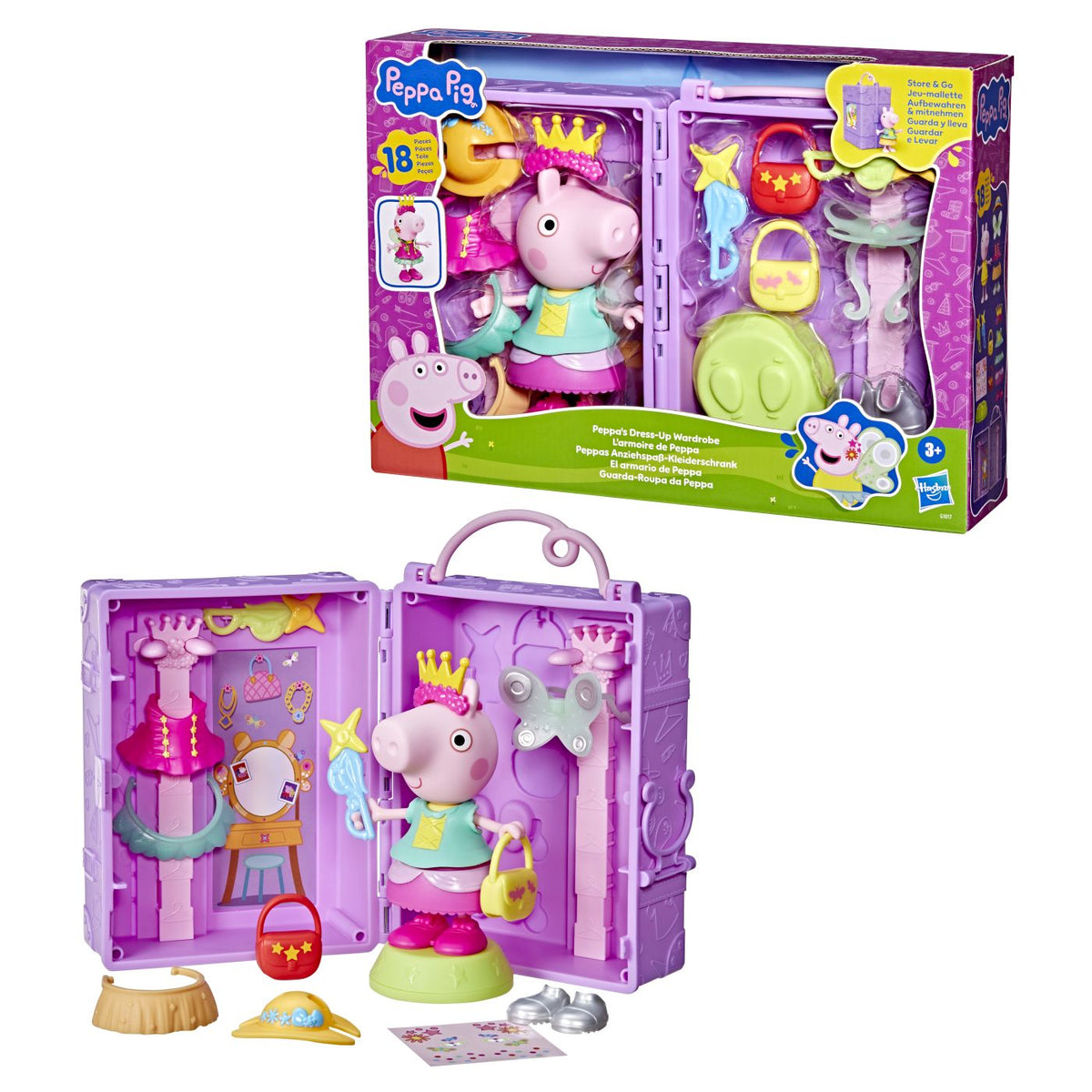 PEPPA PIG GARDEROBA LUI PEPPA