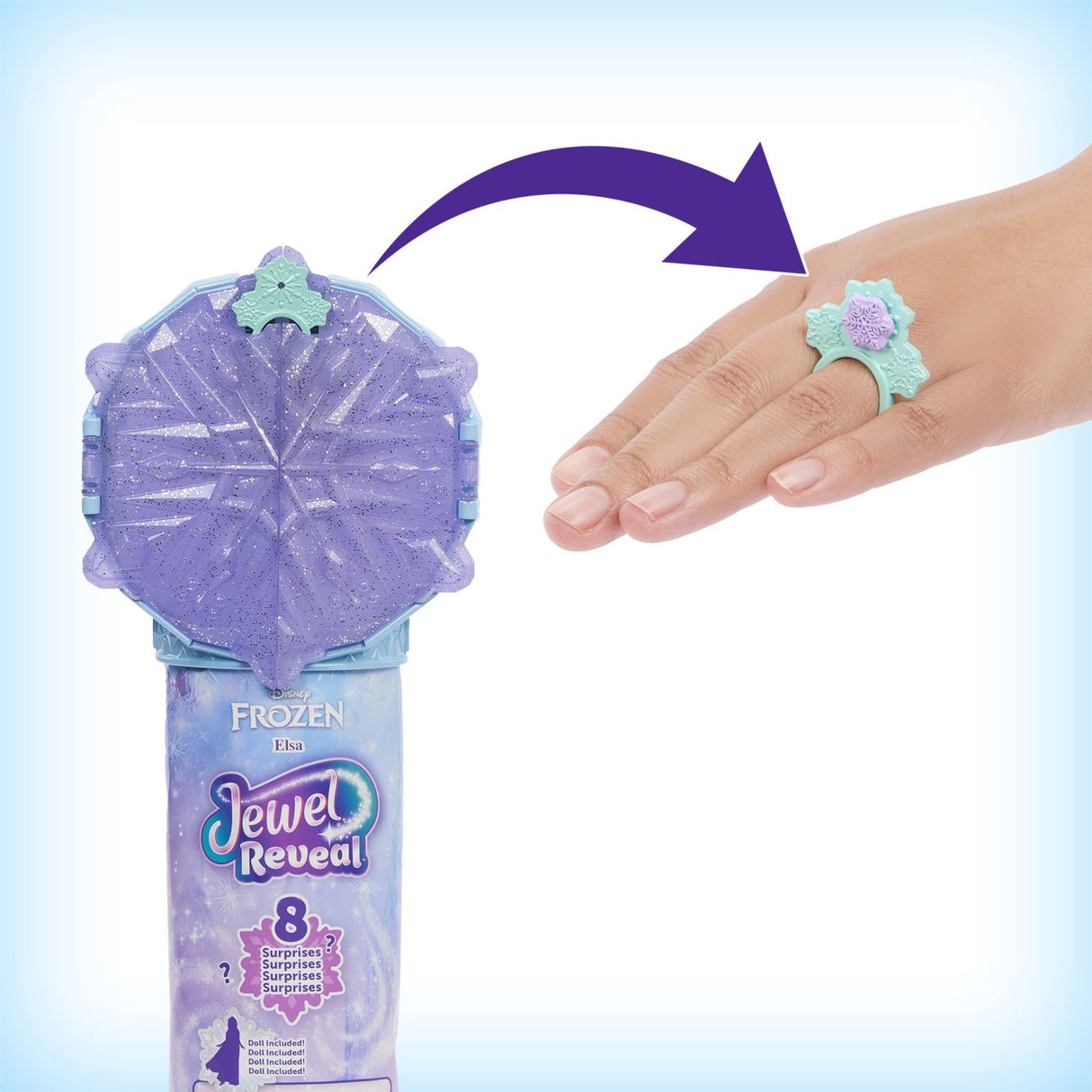 DISNEY FROZEN JEWEL REVEAL PAPUSA ELSA