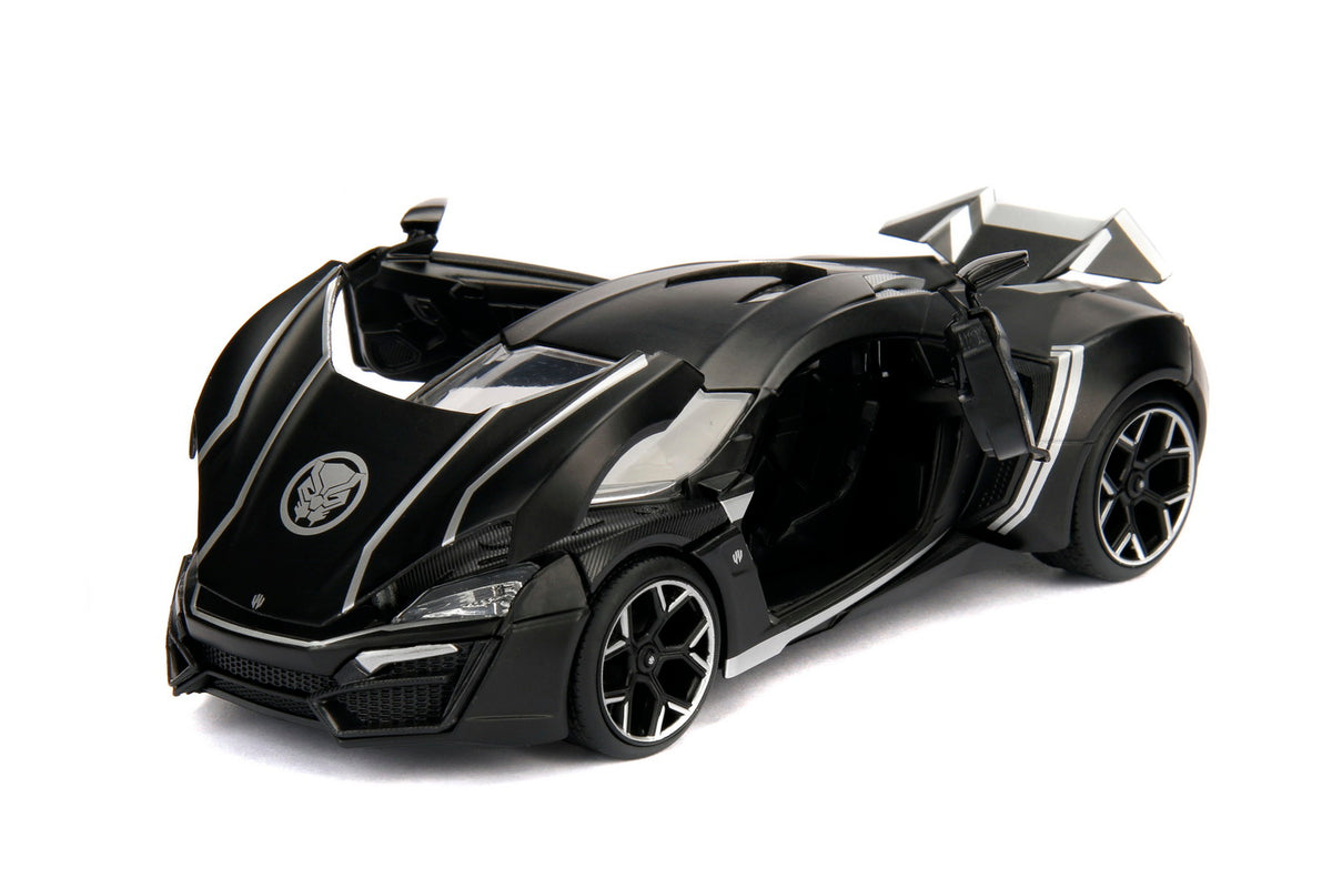 MASINUTA MARVEL AVENGERS LYKAN HYPERSPORT BLACK PANTHER SCARA 1 LA 24
