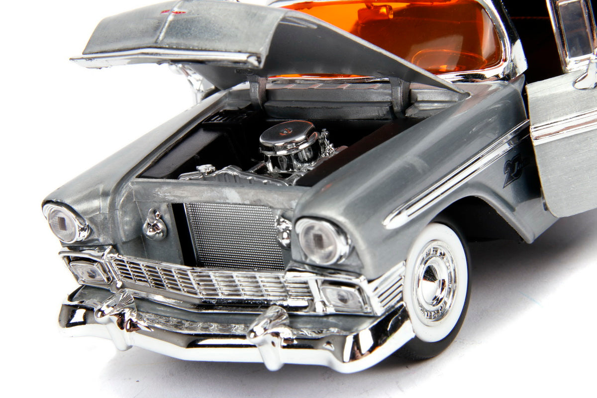 MACHETA METALICA CHEVY BEL AIR 1956 SCARA 1 LA 24