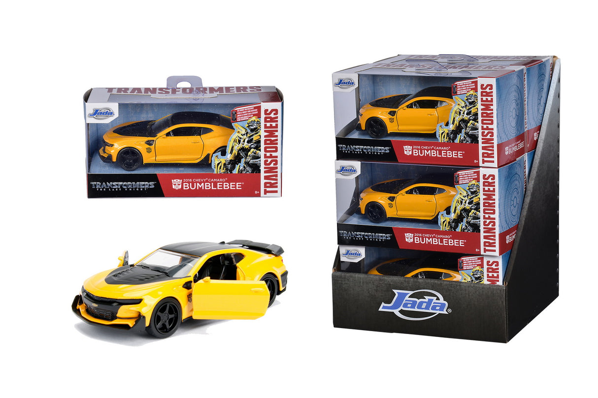 MASINUTA METALICA TRANSFORMERS 2016 CHEVY CAMARO SCARA 1 LA 32