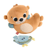 FISHER PRICE JUCARIE SENZORIALA 2 IN 1 TUMMY TIME VIDRA PENTRU BEBELUSI