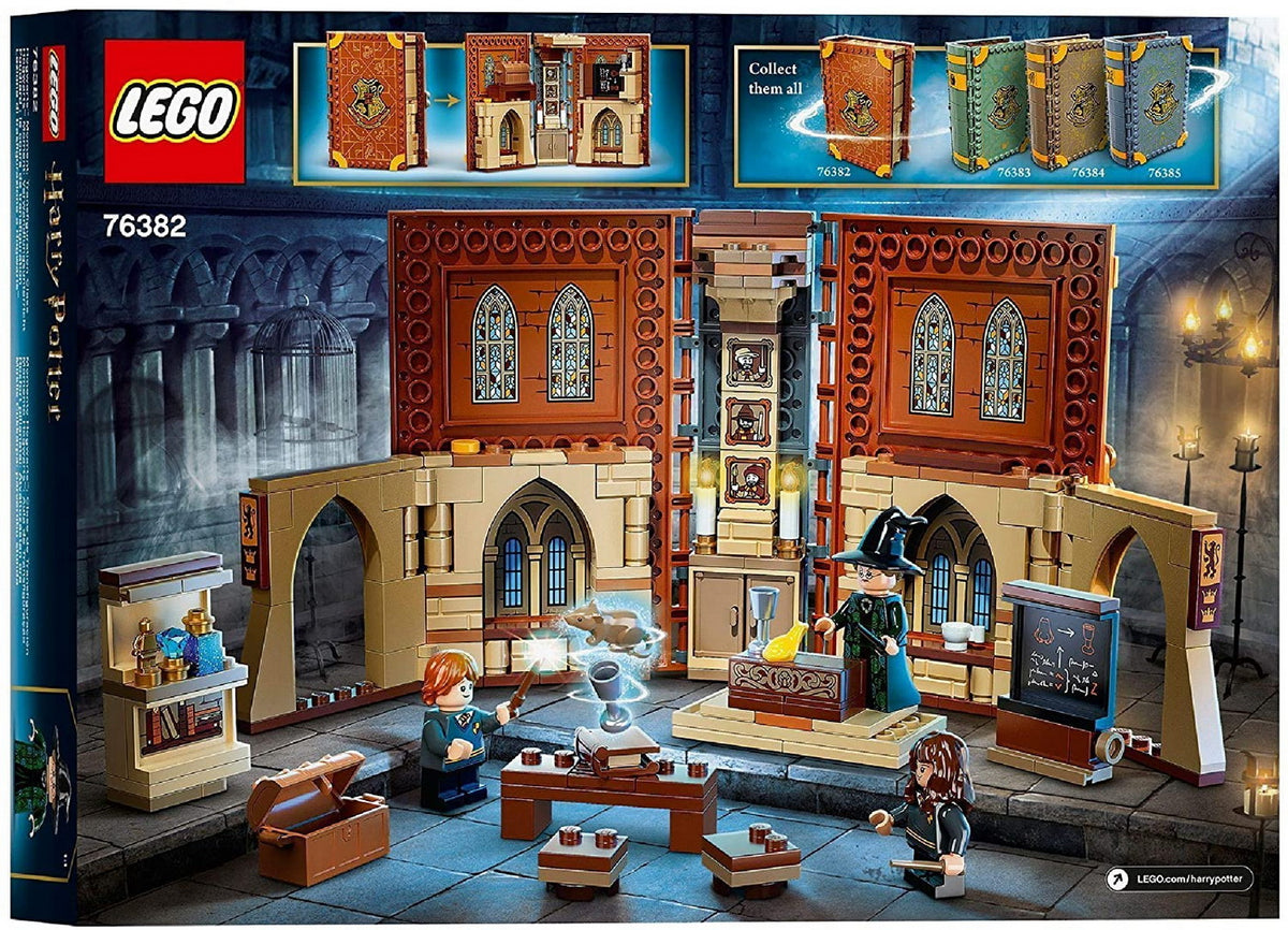LEGO HARRY POTTER  MOMENT HOGWARTS: LECTIA DE TRANSFIGURARE 76382