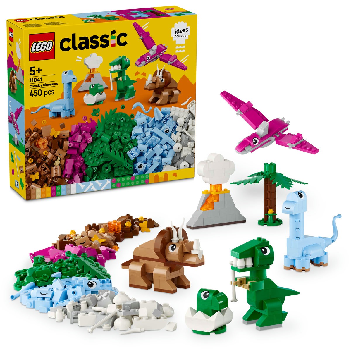 LEGO CLASSIC DINOZAURI CREATIVI 11041