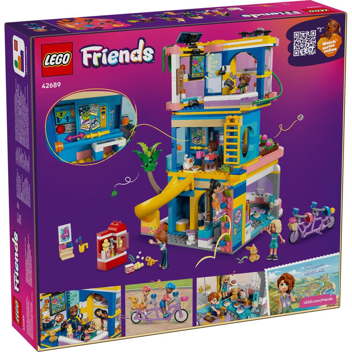LEGO FRIENDS CLUBUL PRIETENILOR DIN ORASUL HEARTLAKE 42689