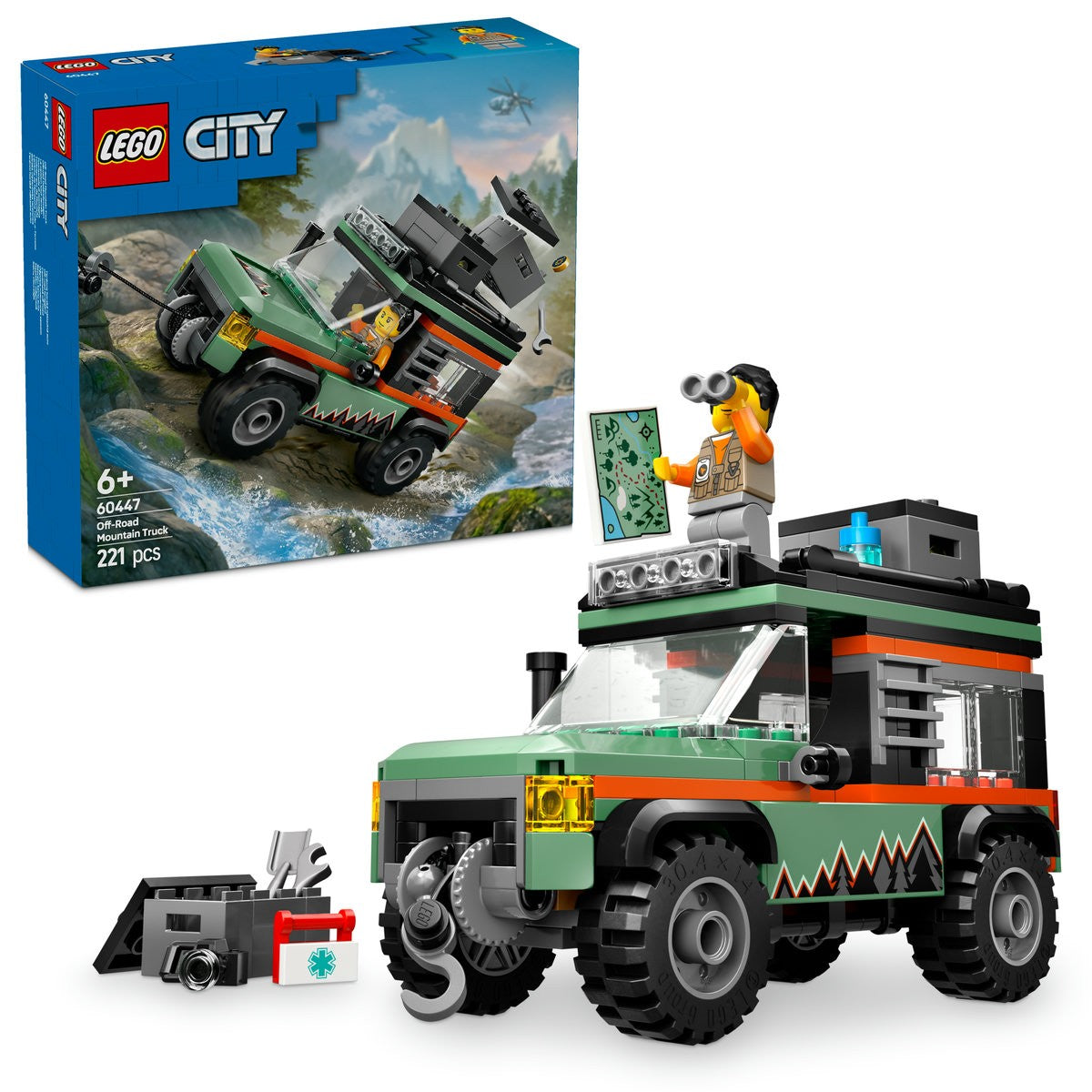 LEGO CITY CAMIONETA 4X4 OFF-ROAD 60447