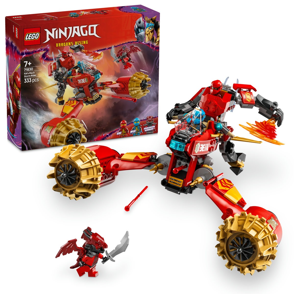 LEGO NINJAGO VEHICULUL-ROBOT ZBURATOR AL LUI KAI 71830