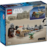 LEGO STAR WARS MOTOCICLETA RAPIDA A LUI MANDALORIAN SI GROGU 75436
