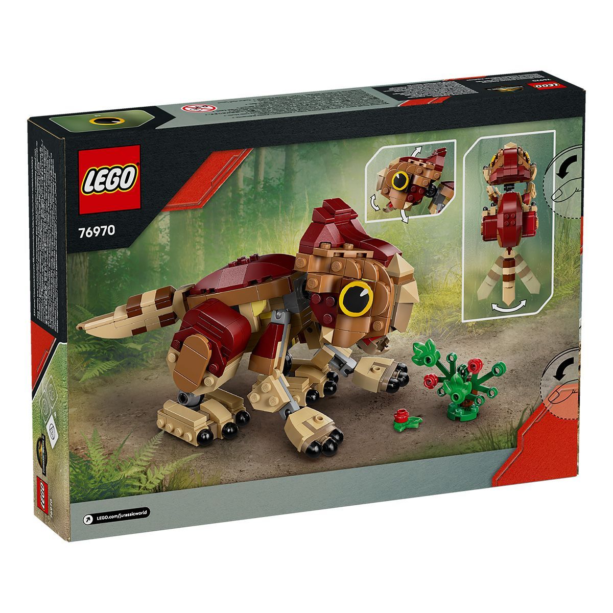 LEGO JURASSIC WORLD RENASTEREA PUIUL DE DINOZAUR DOLORES AQUILOPS 76970
