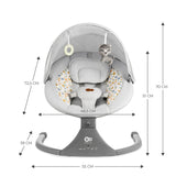 LEAGAN ELECTRIC KINDERKRAFT LUMI 2, LIGHT GREY
