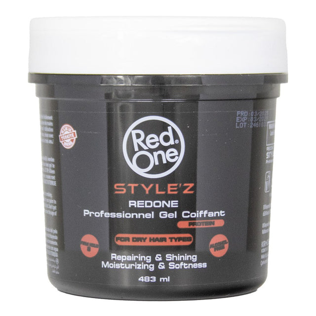 Gel de Coafare RED ONE Style'Z [Proteine] 500ml - Fixare Puternică