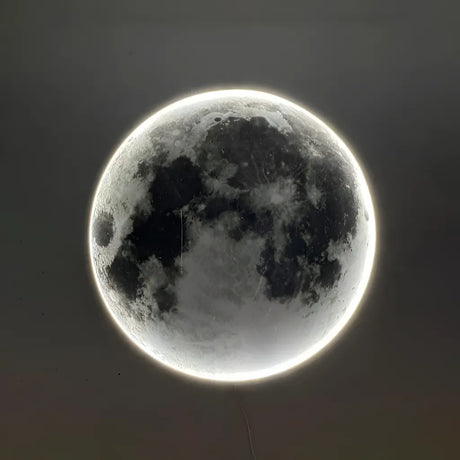 Aplica Led Decorativa Luna Diametru 80Cm 3000/4000/6000K