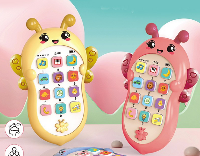 Jucarie Interactiva, Telefon Inteligent, Model Albinuta, Functii Educative, Muzicale Si Voce, 4-6 Ani, 19 X 11.5 Cm, Din Plastic, Albastru - vivimall.ro