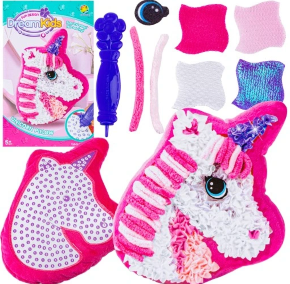 Kit creatie perna unicorn copii | DreamKids 2 - vivimall.ro